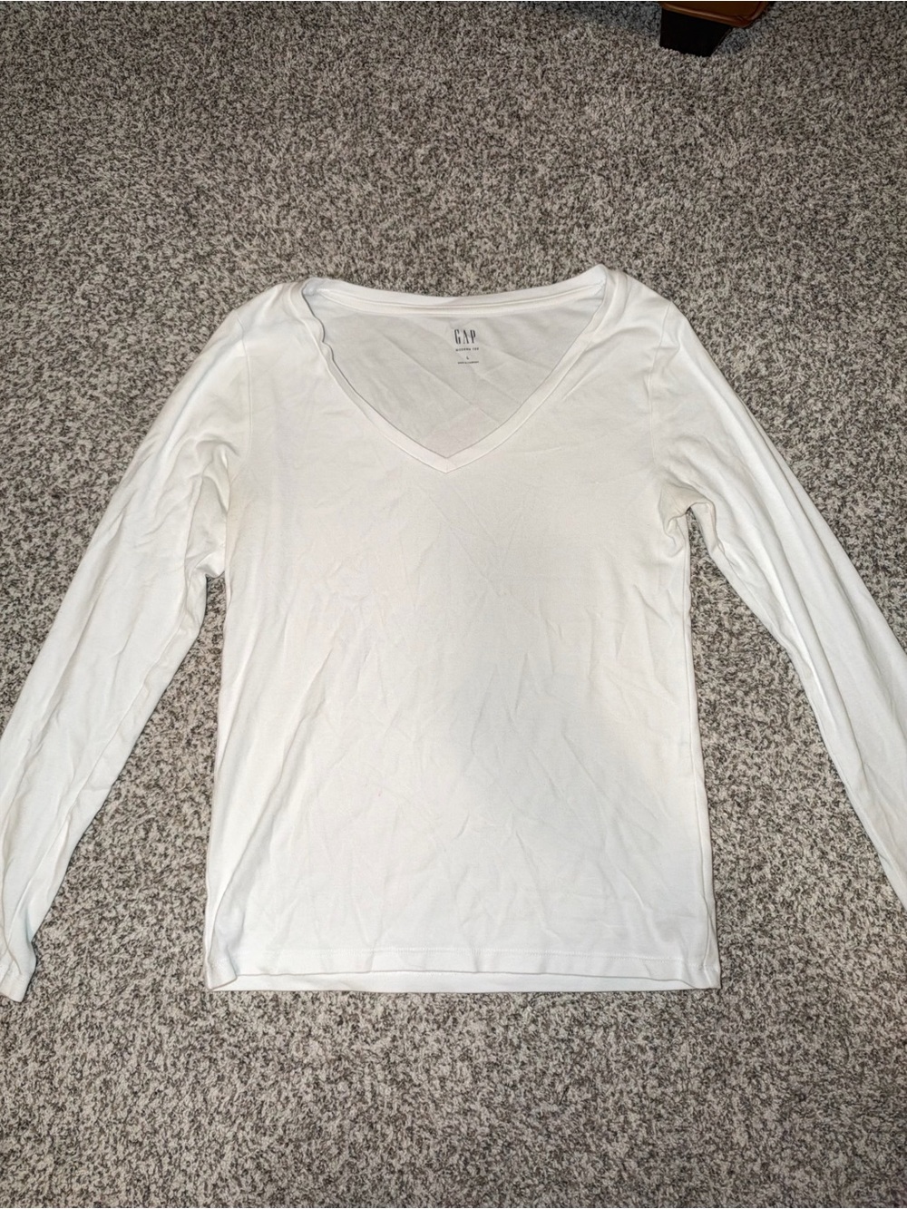 Gap classic white long sleeve